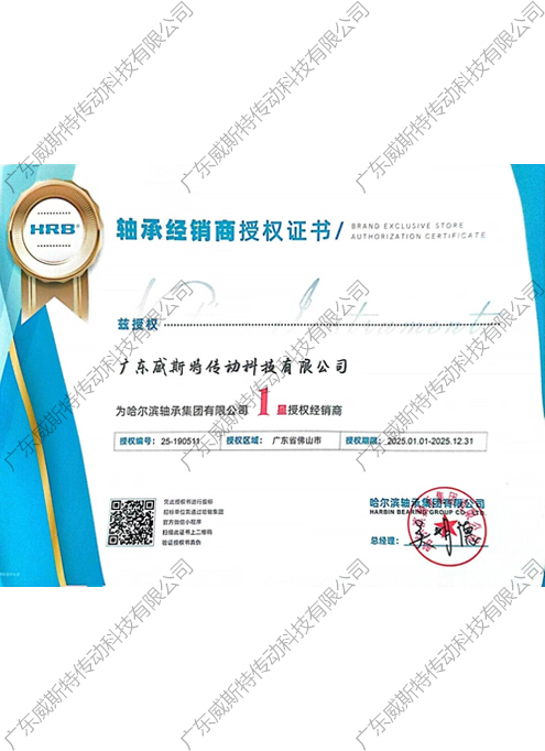 HQT授權證書